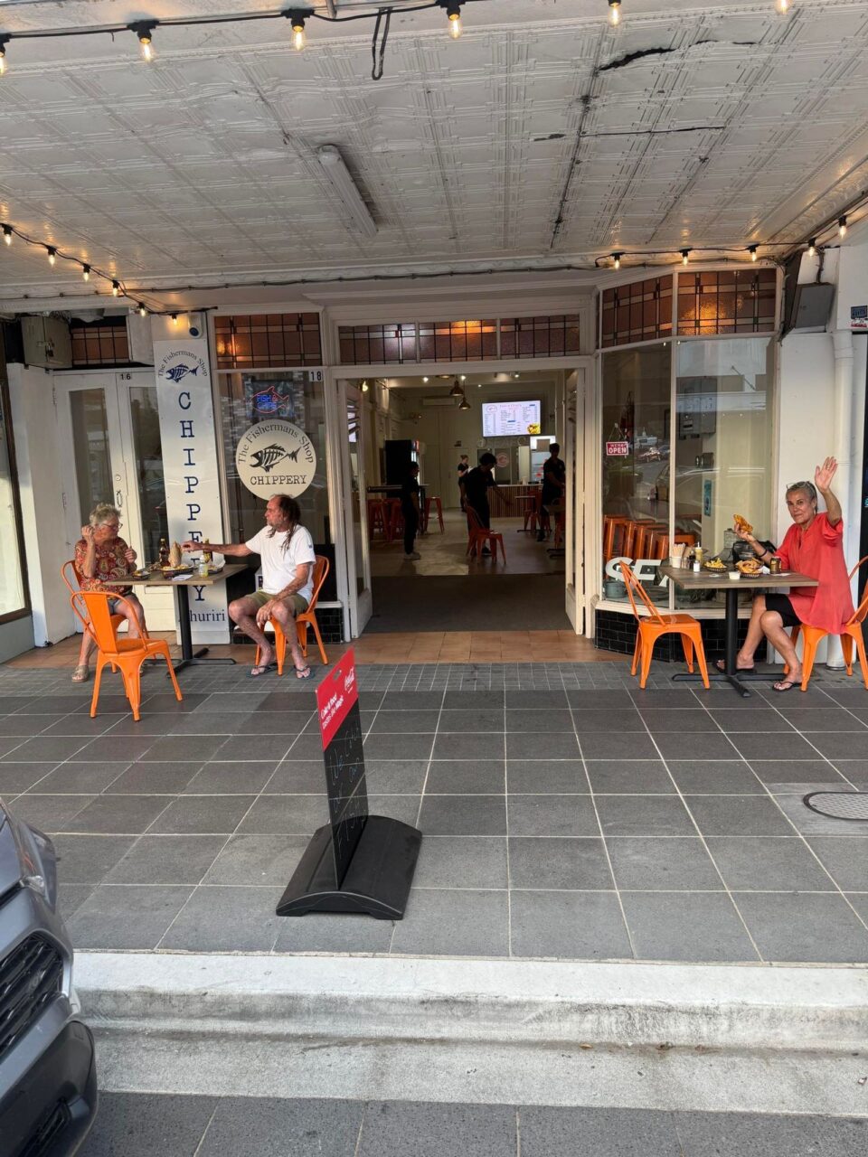 The Fisherman’s Shop - the shopfront in Napier