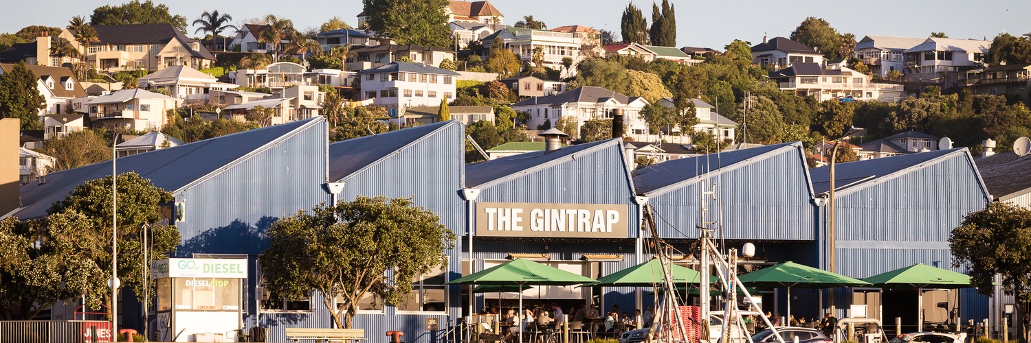 The Gintrap Restaurant & Bar - waterfront restaurant and gin bar on West Quay in Ahuriri, Napier